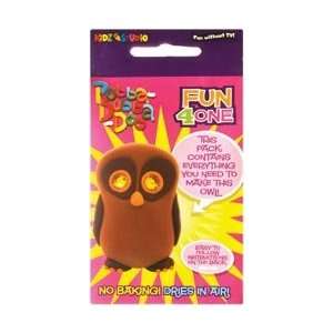 Grant Studios Rubba Dubba Doo Fun 4 One Kit Owl; 3 Items/Order  