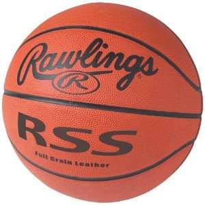    Rawlings Leather Wide Channel Basketball