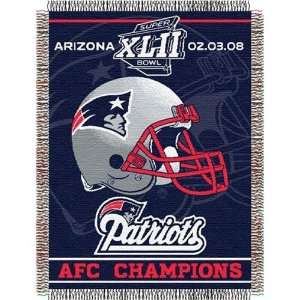  New England Patriots 2007 AFC Division Champions Throw 