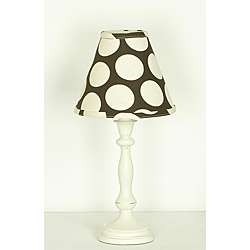Cotton Tale Raspberry Dot Standard Lamp and Shade  Overstock