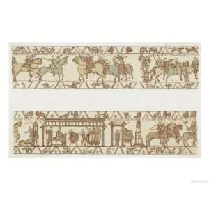 Bayeux Tapestry Harold is Released and Travels to Williams Chateau 