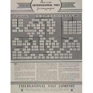   Salt Company Uses UNUSUAL   Original Print Ad