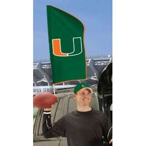  Miami Hurricanes Tailgate Flag