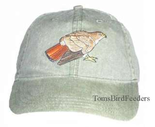 Red tailed Hawk Embroidered Cotton Cap NEW Lo Shipping  