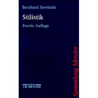   Deutsche Stylistik (German Edition) (9783476122728) Sowinski Books