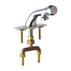   Mounted 4 Centerset Lavatory Metering Faucet with P: Home Improvement