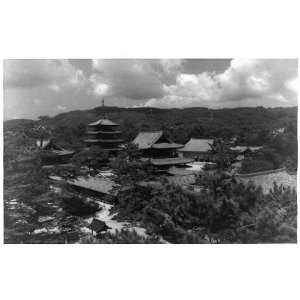   ,Buddhist temples,Ikaruga cho,Nara ken,Japan,c1950