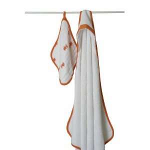 aden + anais Boutique Splish Splash Towel & Washcloth Set    blue size 