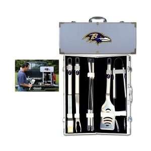  Baltimore Ravens 8pc. BBQ Set w/Case