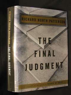 1stED Book  Richard North Patterson  The Final Judgment 9780679429890 