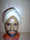 chalkware marwal ind inc middle eastern man head bust marked