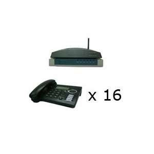  PXBX50B Basic IP PBX System Package w/ 16 x IP Phones 