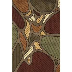  Momeni   New Wave   NW 102 Area Rug   26 x 14   Taupe 