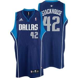  Jerry Stackhouse Jersey adidas Navy Swingman #42 Dallas 