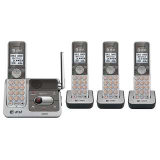 AT&T CL82401 4 Handset DECT 6.0 Expandable Cordless Telephone with 