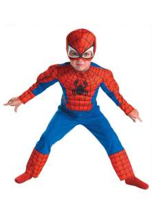 Marvel Spider Man Toddler Muscle Halloween Costume  