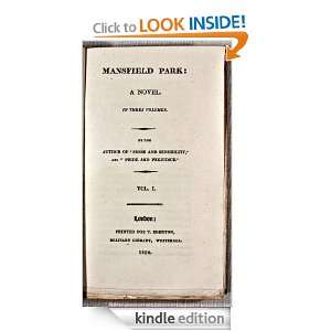 Mansfield Park Jane Austen  Kindle Store