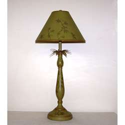 Monkey Olive Green Table Lamp  