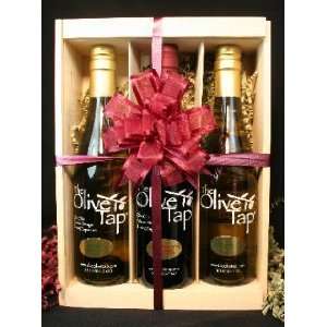Gourmet Olive Oil and Balsamic Vinegar Gift Set You Pick 3  