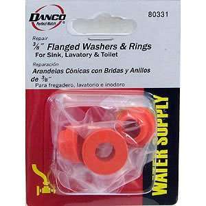  3/8 Inch Flanged Washers & Rin
