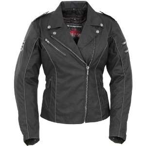 Pokerun Mirage 2.0 Womens Textile Harley Cruiser Motorcycle Jacket 