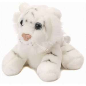   6in Sitting White Tiger Plush by Wild Republic: Toys & Games
