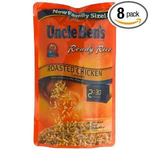 Uncle Bens Family Size Ready Rice, Roasted Chicken, 14.8 Ounce 