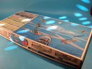 ARII SCRAMBLE SKY FIGHTER SET 6 WW2 FIGHTER AIRCRAFT BOXED MODEL KIT 
