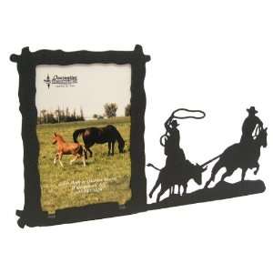 Team Roping 3X5 Vertical Picture Frame 