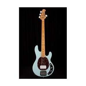 Music Man Classic Deluxe Stingray 4 Flame Maple Neck 56 Blue 