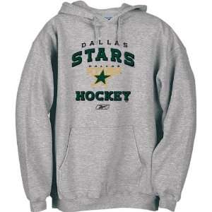  Dallas Stars Stacked Logo Hooded Fleece Sweatshirt Sports 