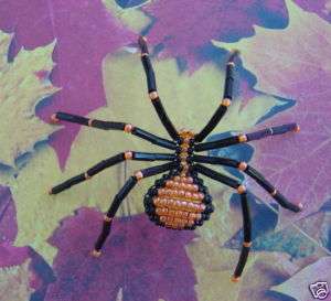 FALL BEADED SPIDER KIT (makes 2 different bead spiders)  