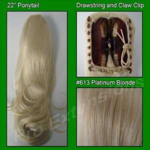  #613 Platinum Blonde Ponytail   891025 Beauty