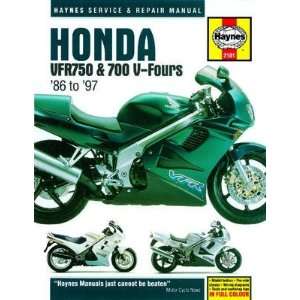    Haynes Manual   Honda VFR 700 750 V Fours 86 97 Automotive