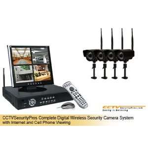   Wireless Camera System with Internet and Cell Phone Viewing: Camera