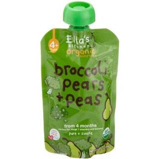 Ellas Kitchen Organic Baby Food Apples + Bananas (4+months, 3.5 Ounce 