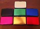 Aluminum Credit Card Wallet protection Case ships same day choice of 