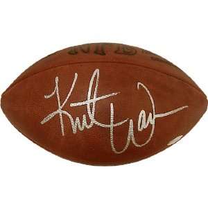  Kurt Warner Autographed Football