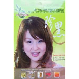   100% Natural Coloring Shampoo, Red Chestnut, Ammonia Free Beauty