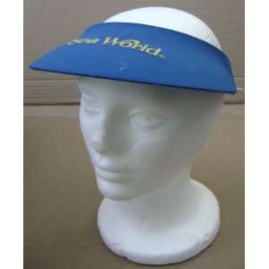 Blue Colored Visor with Sea World embroidered in Gold 