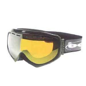 Bolle Quasar Ski Goggles   Shiny Black Frame & Citrus Lens  