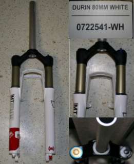 RACE WHITE 2010 Magura Durin MD80R 80mm XC/Race Fork