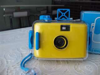 Underwater LOMO Film Camera, tunnel effect, yellow case  