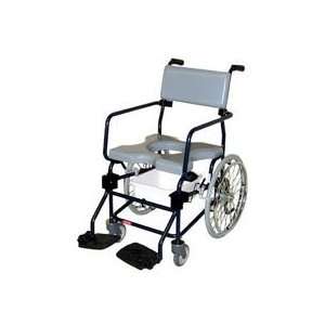  Activeaid Rehab Shower Commode Chair   20 Wheels: Health 