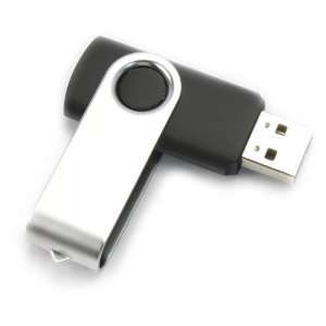   2GB Black USB 2.0 Flash Memory Stick Jump Drive Fold Pen: Electronics