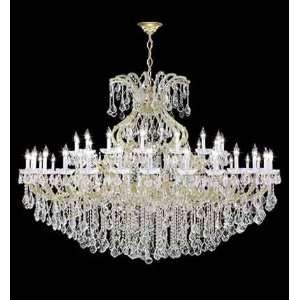   Maria Theresa Grand Collection Gold Lustre Finish 49 Light Chandelier