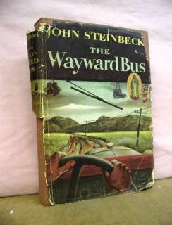 The Wayward Bus by John Steinbeck 1947 First Edition  