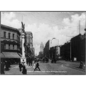  Market Street,east,Pioneer Monument,memorials,San Francisco 