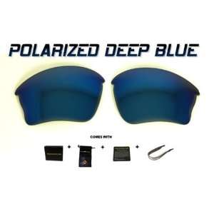  Samvette SE Custom Deep Blue Polarized Lenses for Oakley 