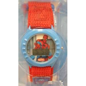   Digital Watch   Marvel Spiderman Kids Watch (Blue,red): Toys & Games